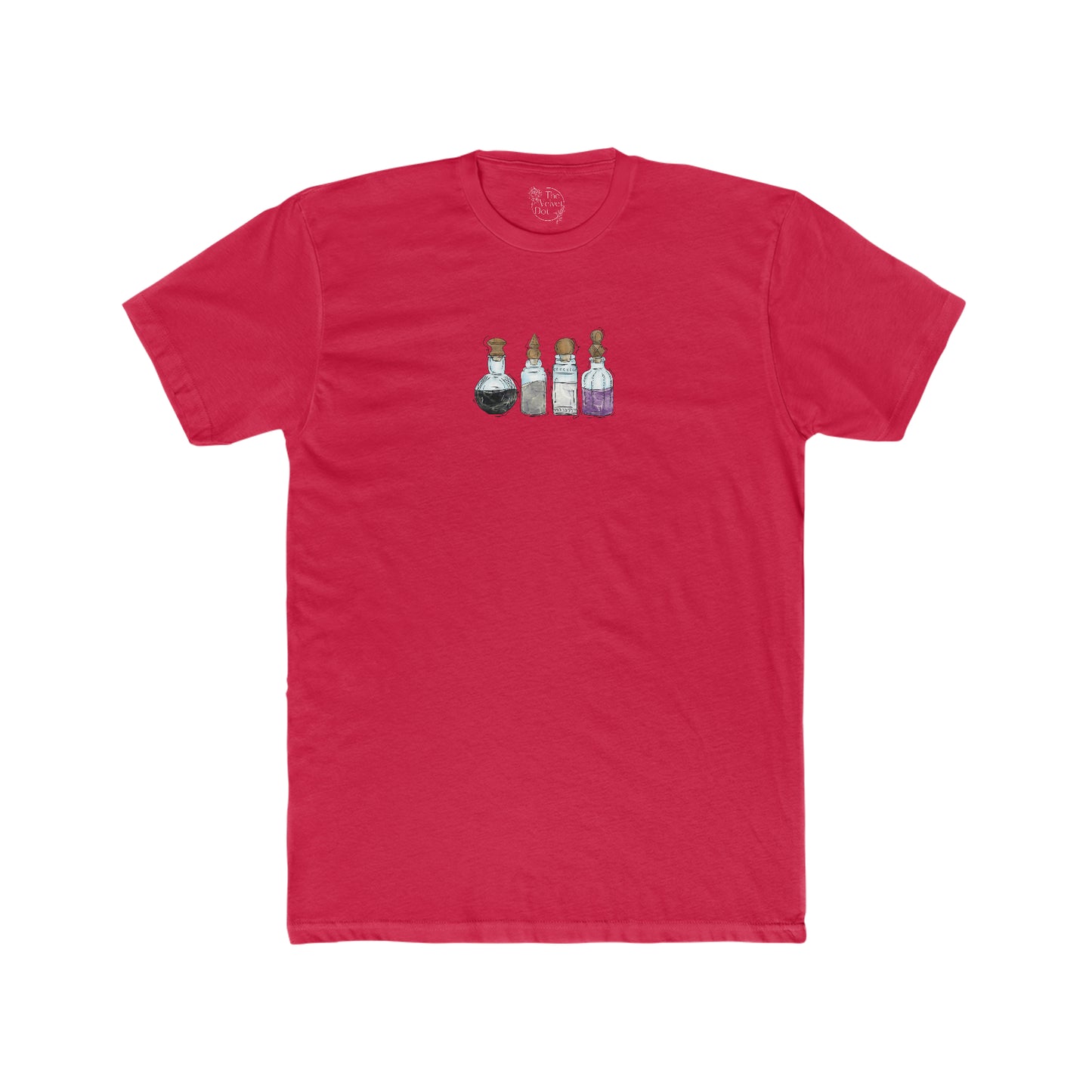 Asexual Pride Flag Potion Bottles - Men's T-Shirt