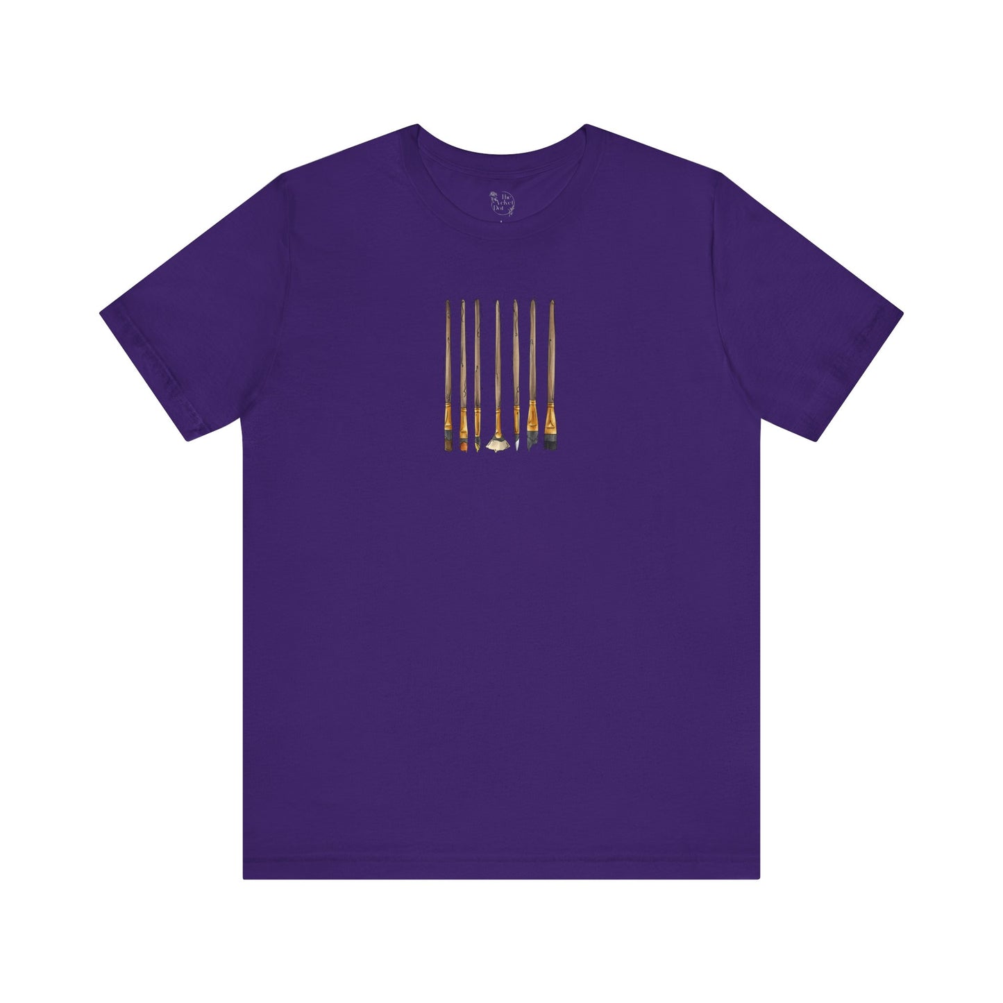 Bear Pride Flag Paint Brushes - Unisex T-Shirt