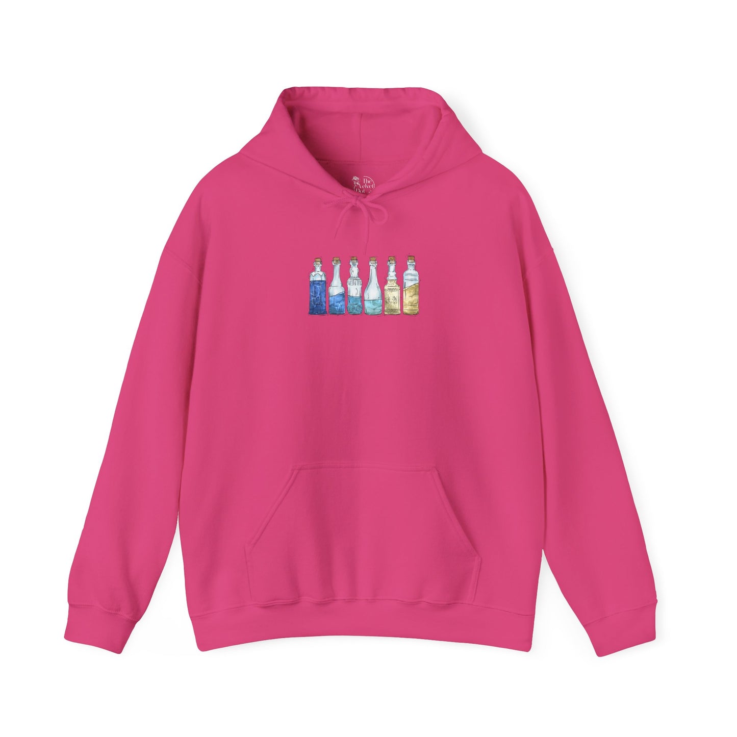 Uranic Pride Flag Potion Bottles - Adult Unisex Hoodie