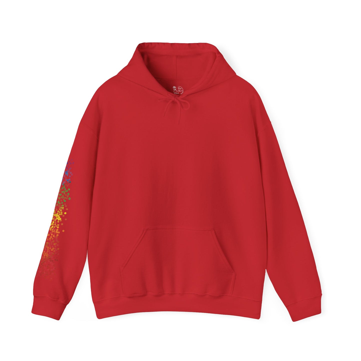 Gay Pride Flag Dots - Adult Unisex Hoodie