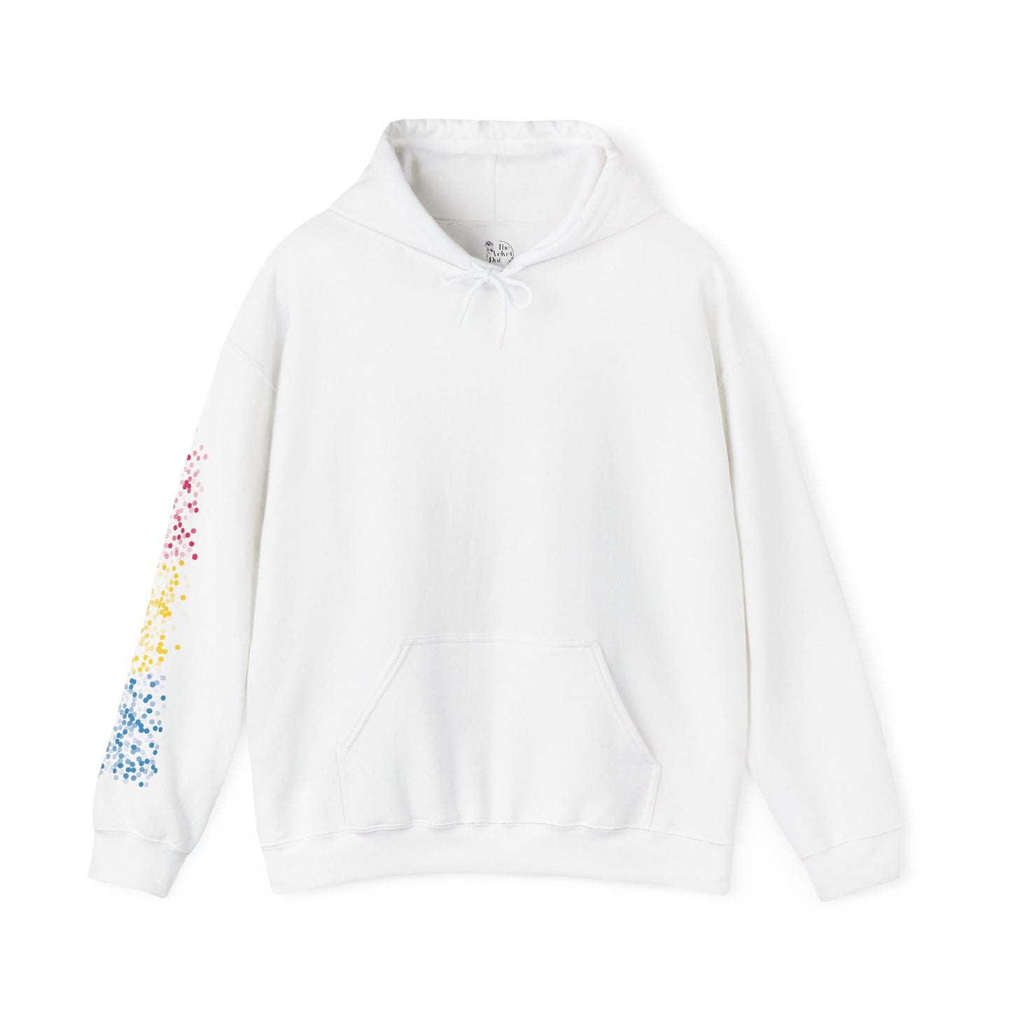 Pansexual Pride Flag Dots - Adult Unisex Hoodie