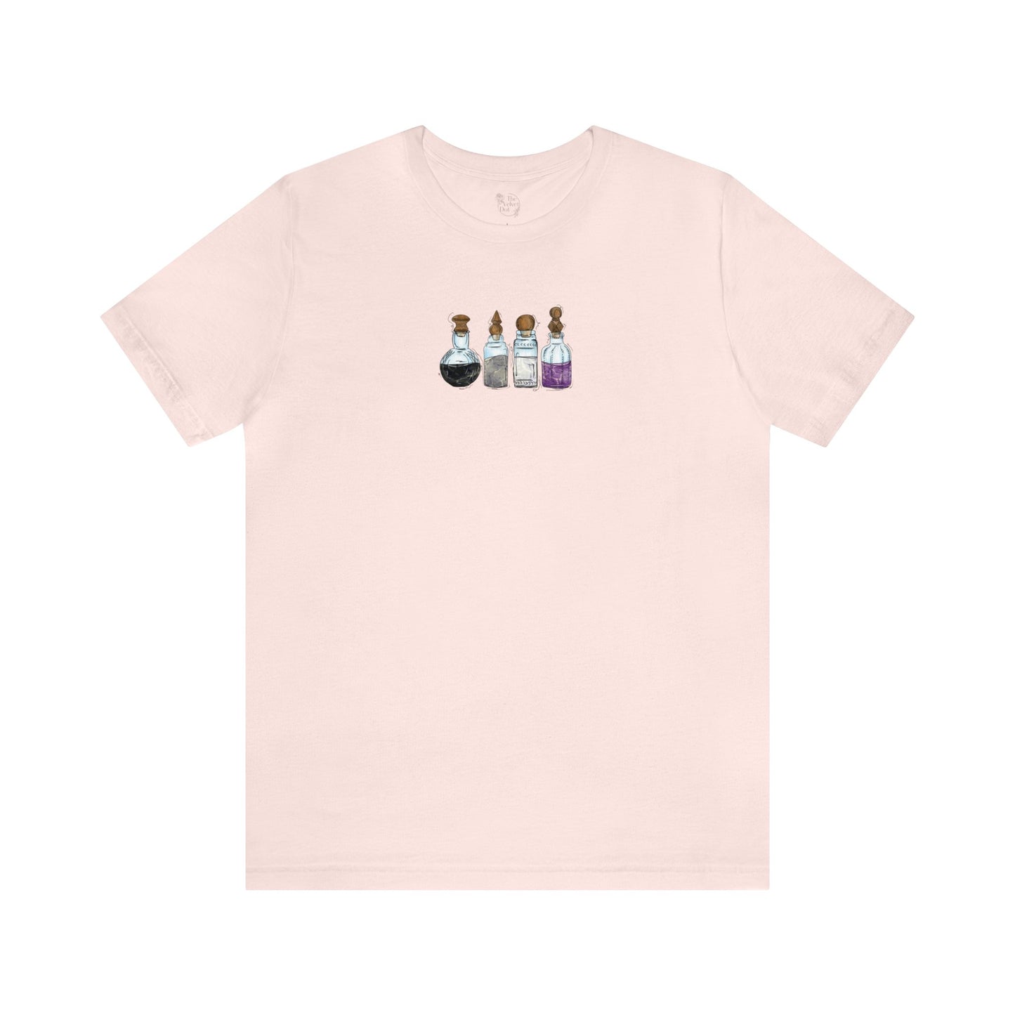 Asexual Pride Flag Potion Bottles - Unisex T-Shirt
