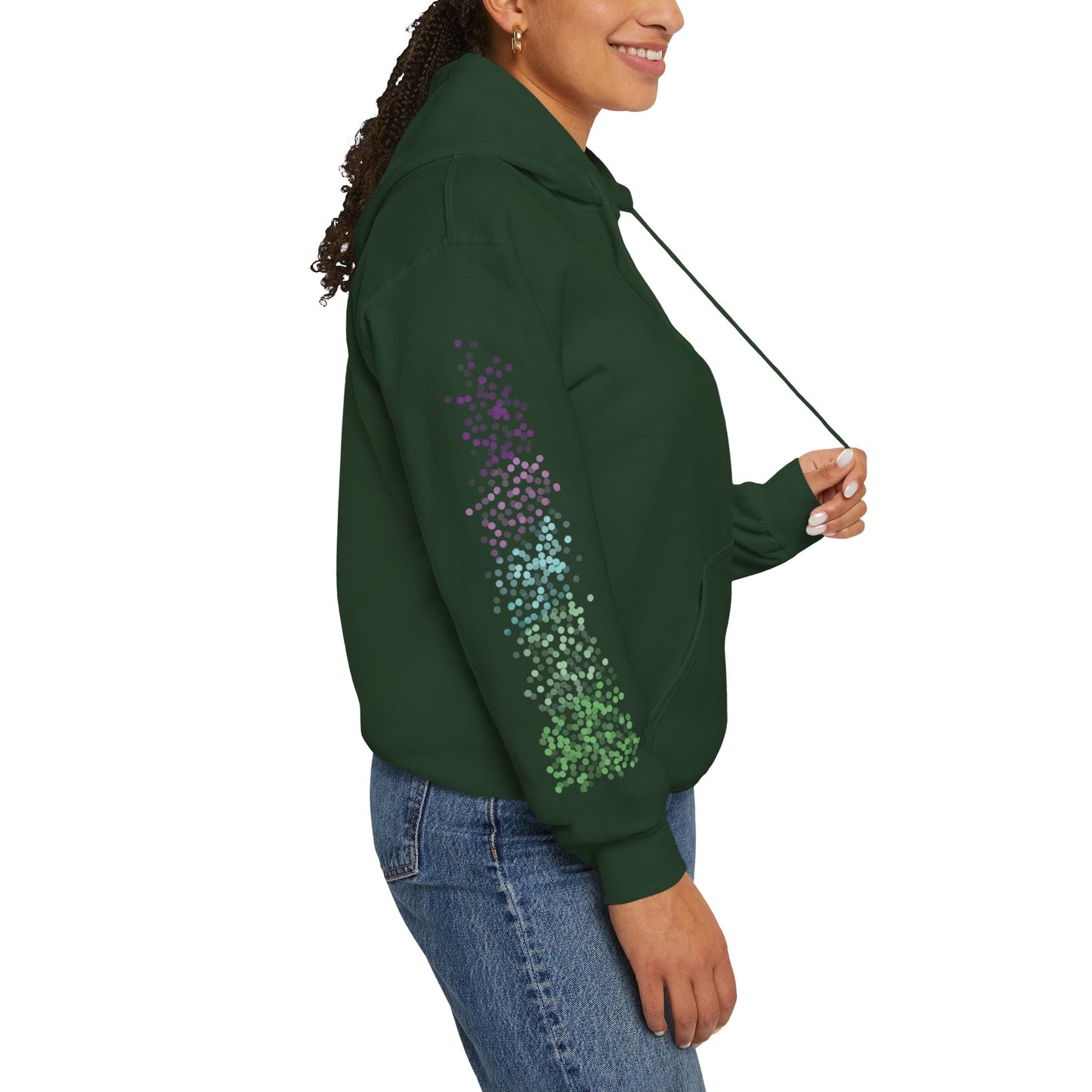 Toric Pride Flag Dots - Adult Unisex Hoodie