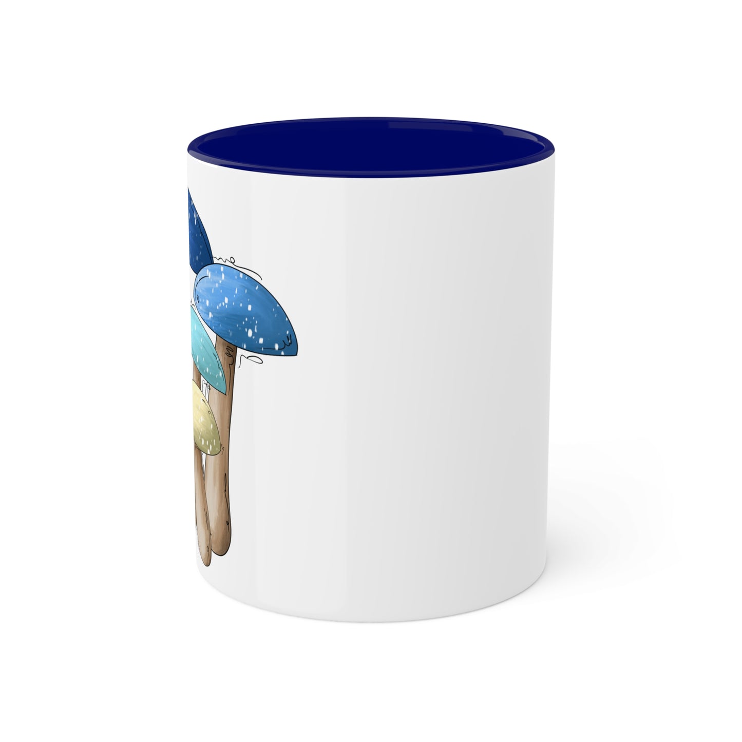 Uranic Pride Flag Mushrooms - Mug