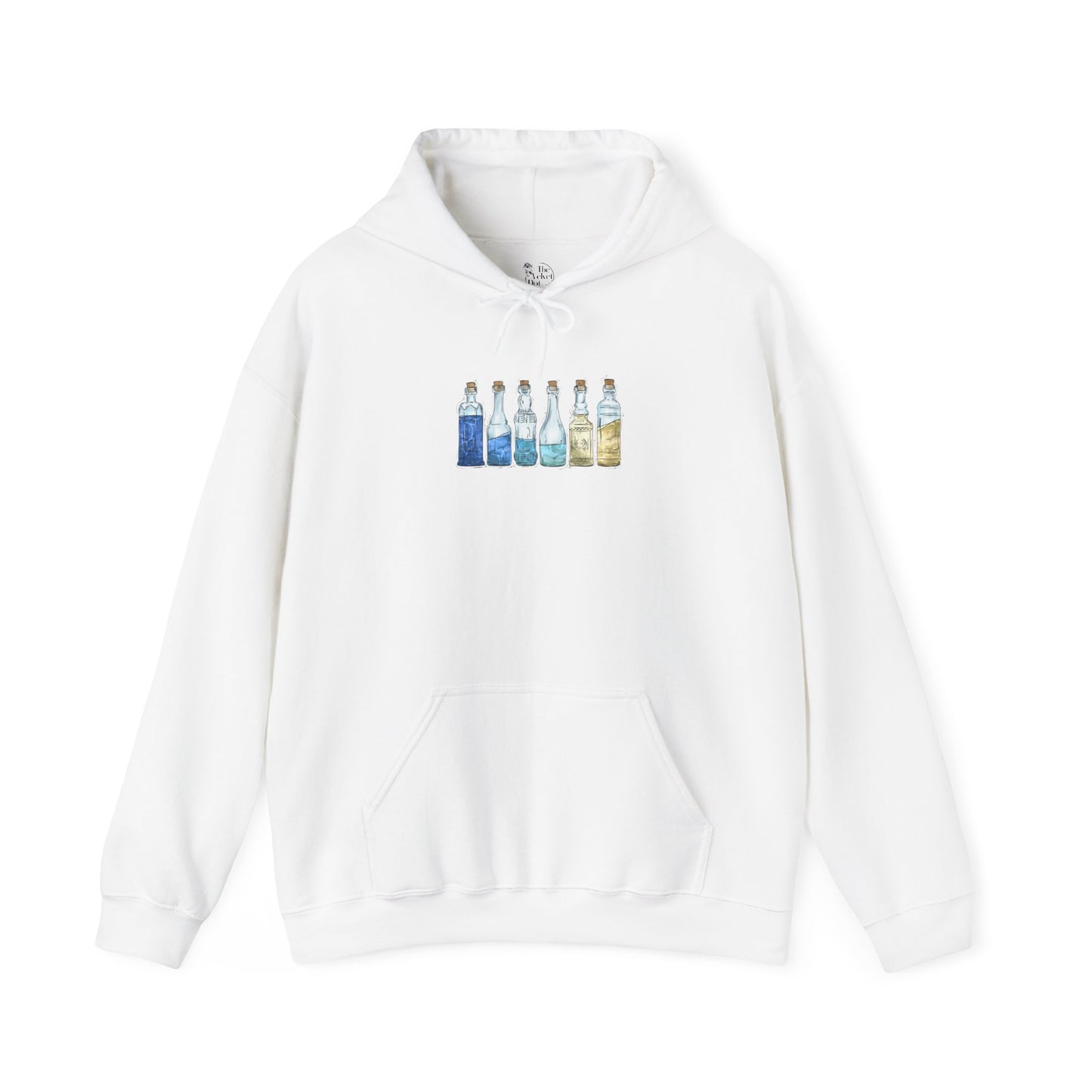 Uranic Pride Flag Potion Bottles - Adult Unisex Hoodie