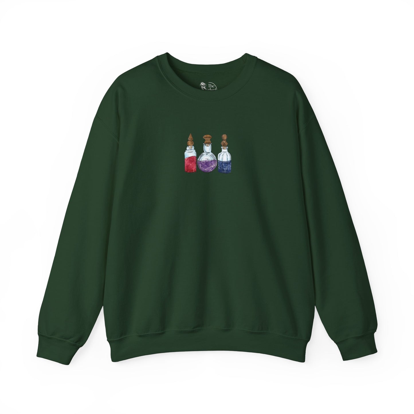 Bisexual Pride Flag Potion Bottles - Adult Unisex Sweatshirt