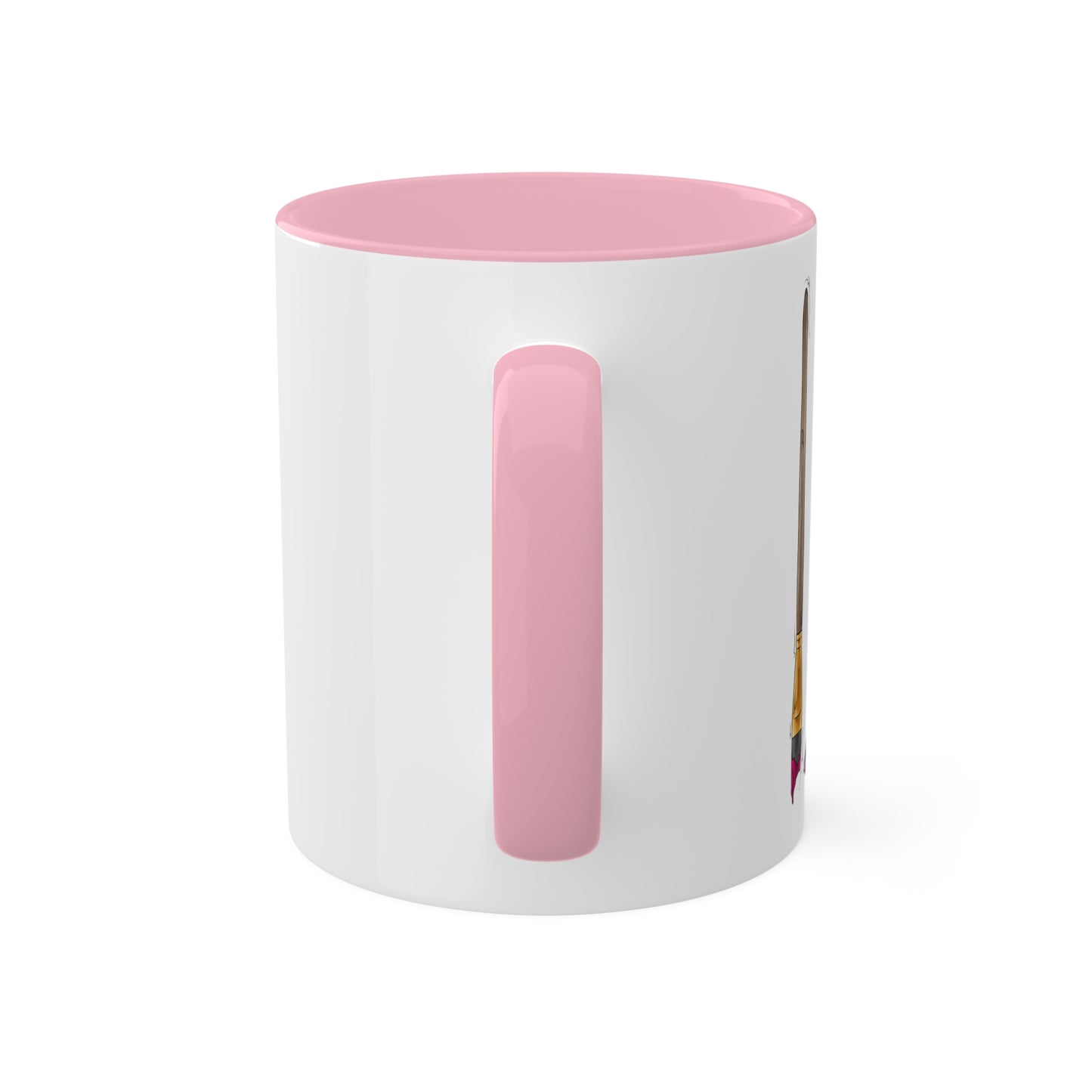 Bisexual Pride Flag Paint Brushes - Mug
