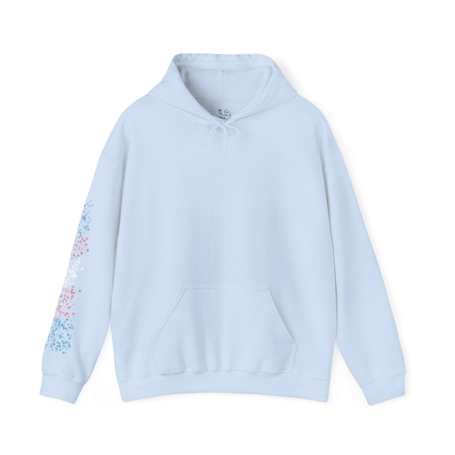 Transgender Pride Flag Dots - Adult Unisex Hoodie