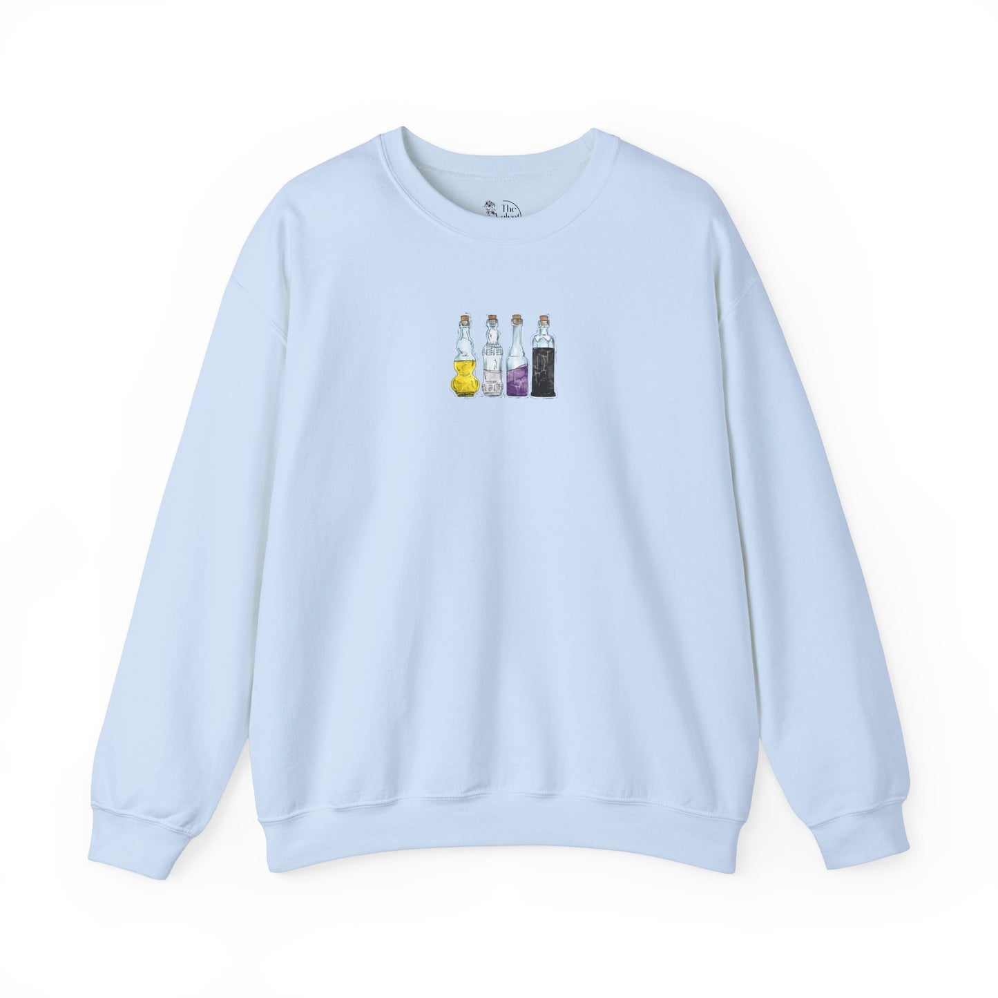 Nonbinary Pride Flag Potion Bottles - Adult Unisex Sweatshirt