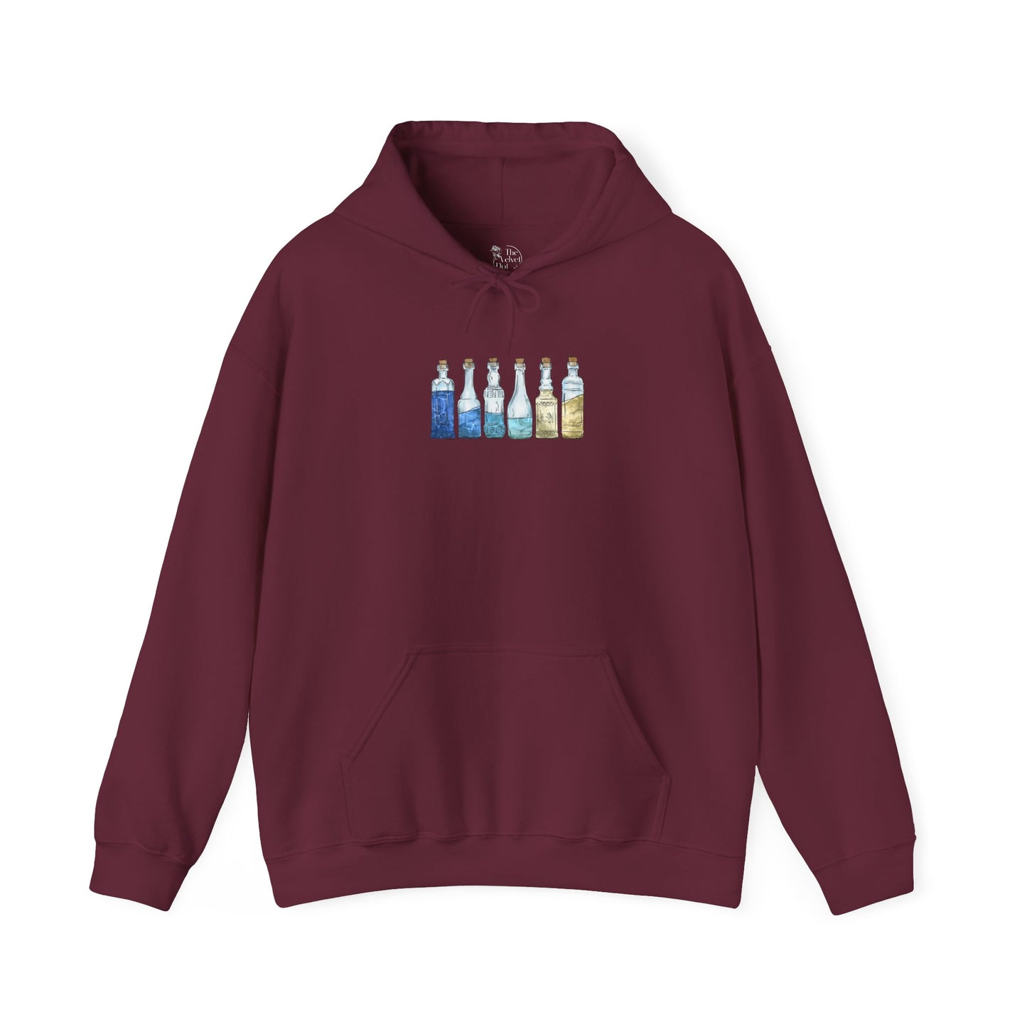 Uranic Pride Flag Potion Bottles - Adult Unisex Hoodie