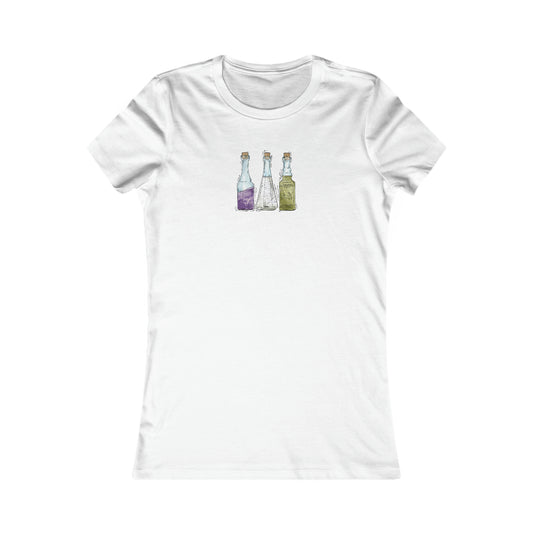 Genderqueer Pride Flag Potion Bottles - Women's T-Shirt