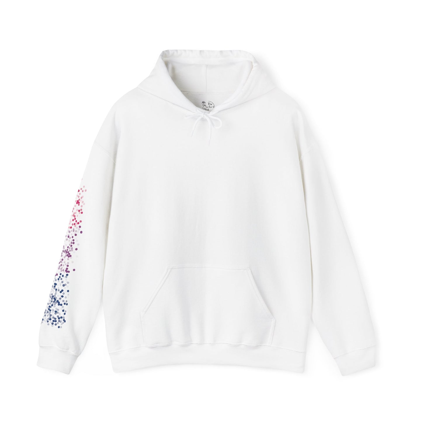 Bisexual Pride Flag Dots - Adult Unisex Hoodie