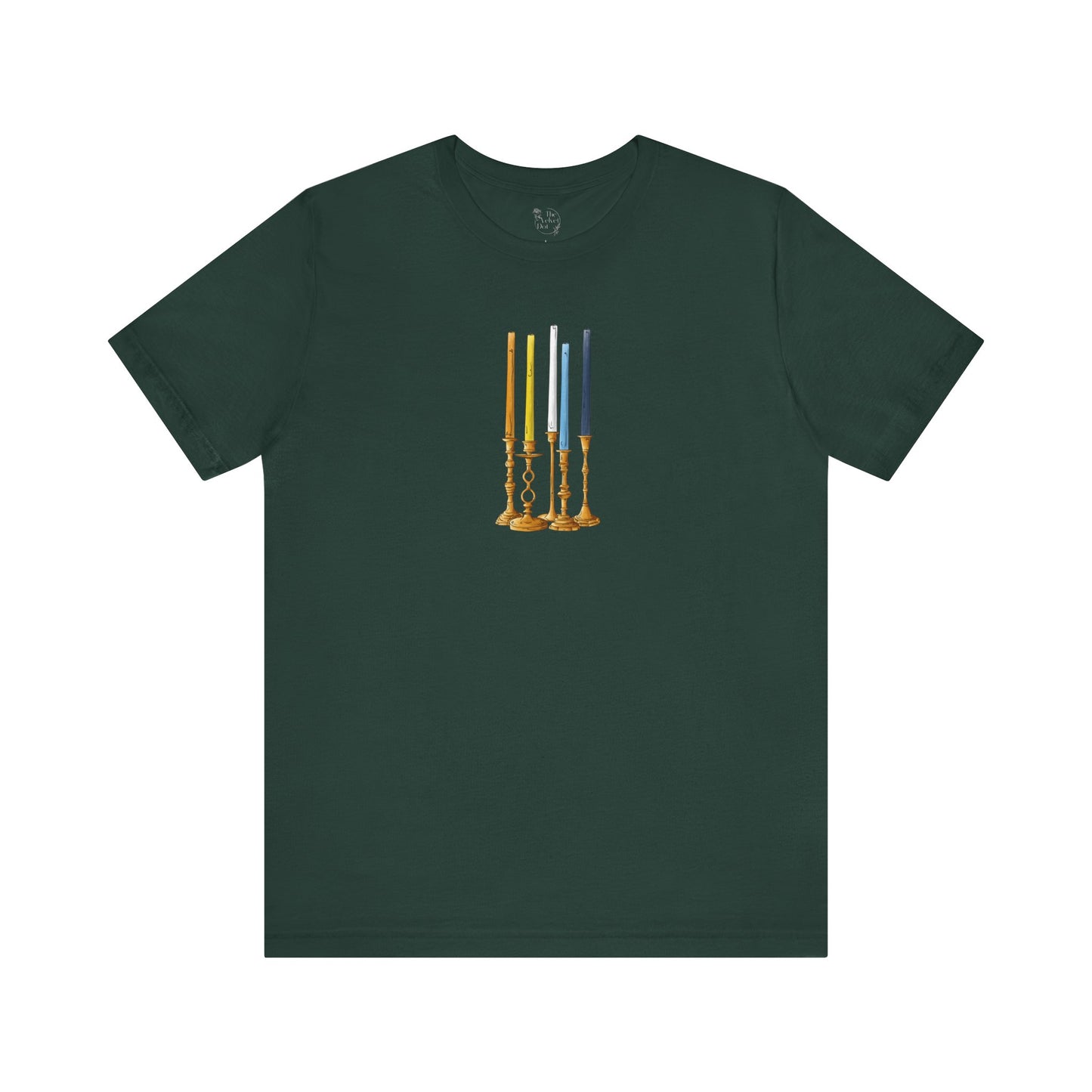 Aroace Pride Flag Candlesticks - Unisex T-Shirt