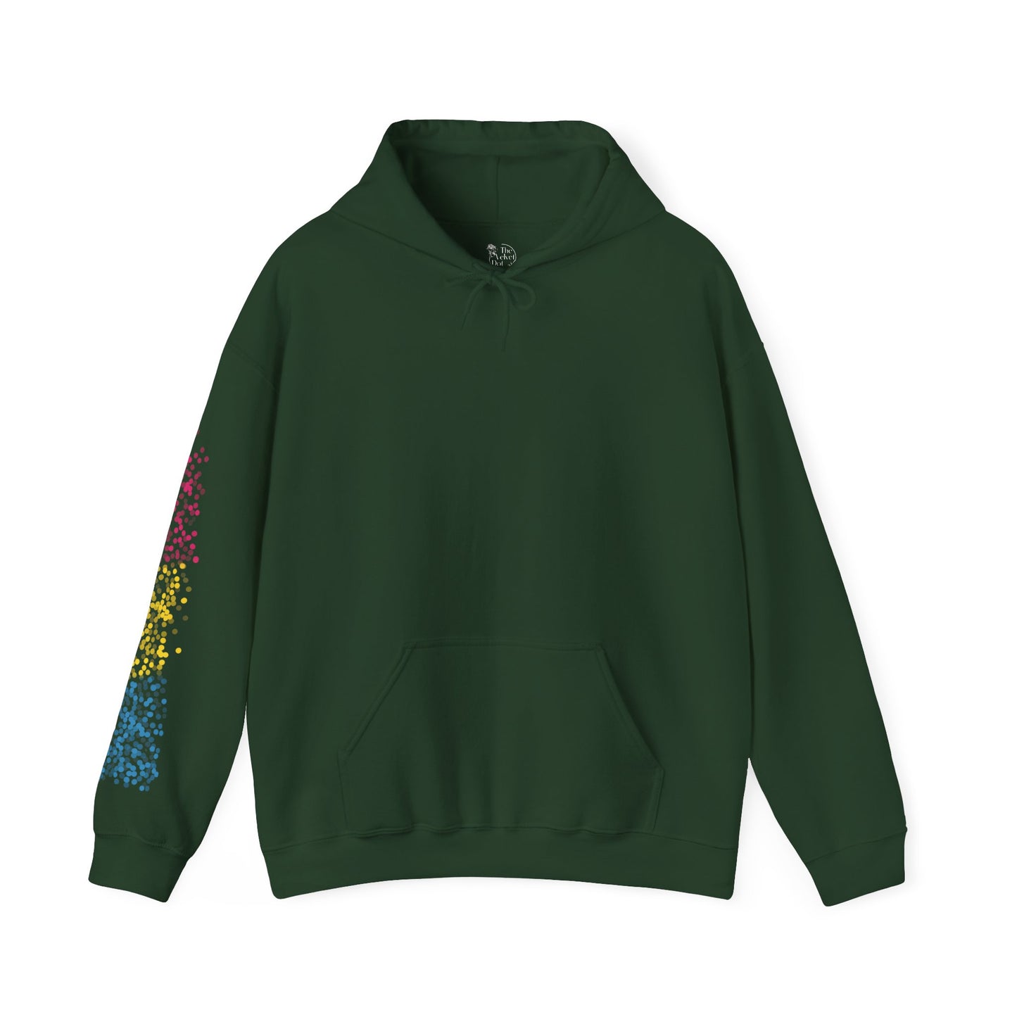 Pansexual Pride Flag Dots - Adult Unisex Hoodie