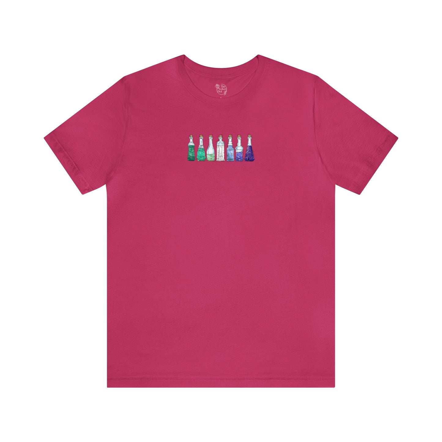 Gay Male Pride Flag Potion Bottles - Unisex T-Shirt