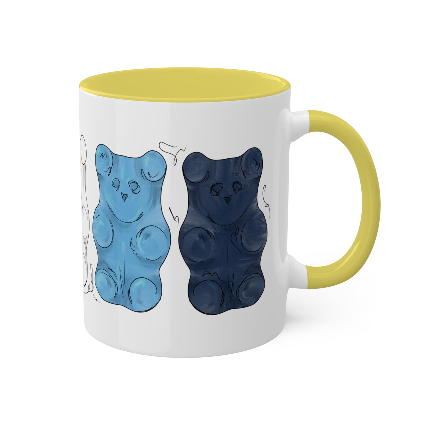 Aroace Pride Flag Gummy Bears - Mug