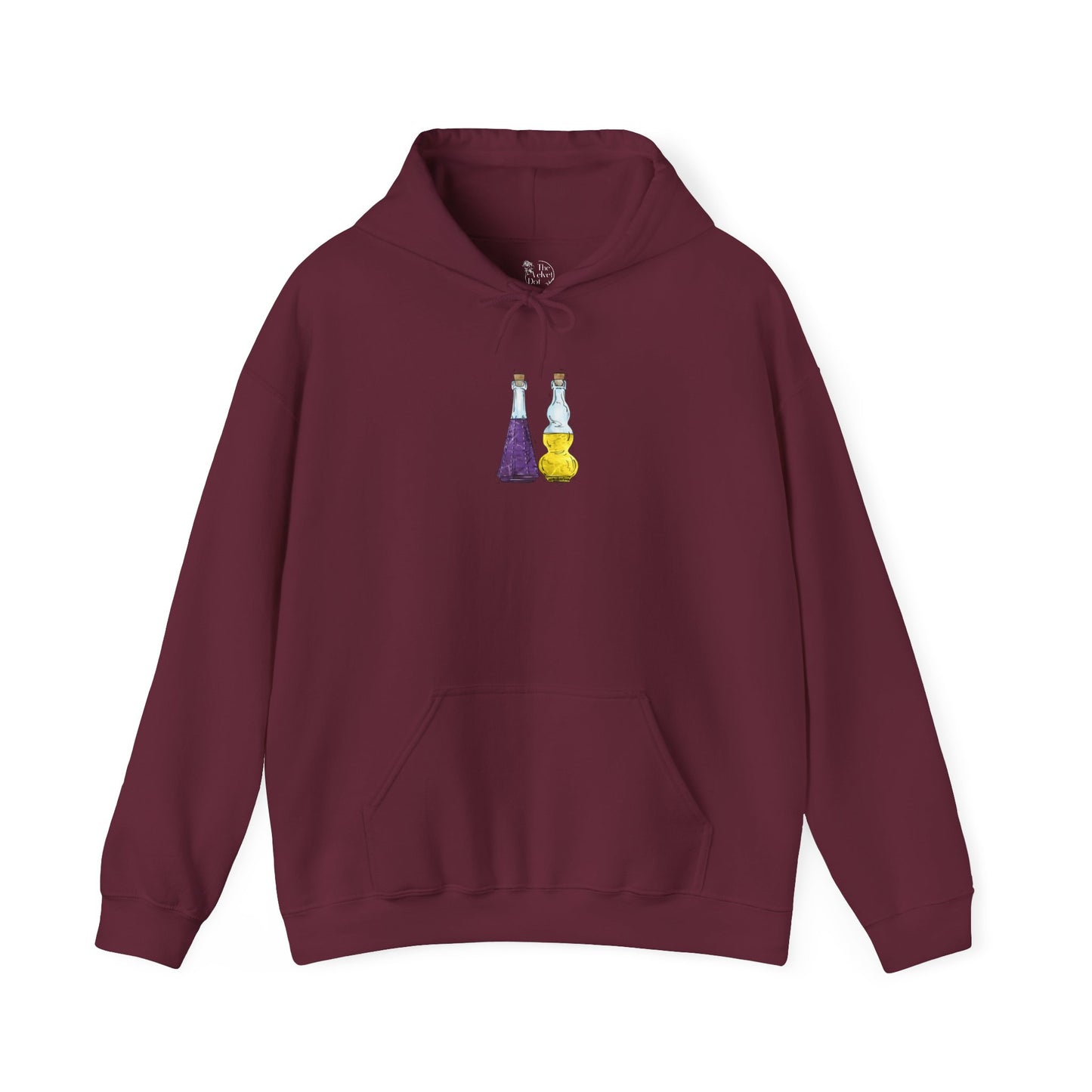 Intersex Pride Flag Potion Bottles - Adult Unisex Hoodie