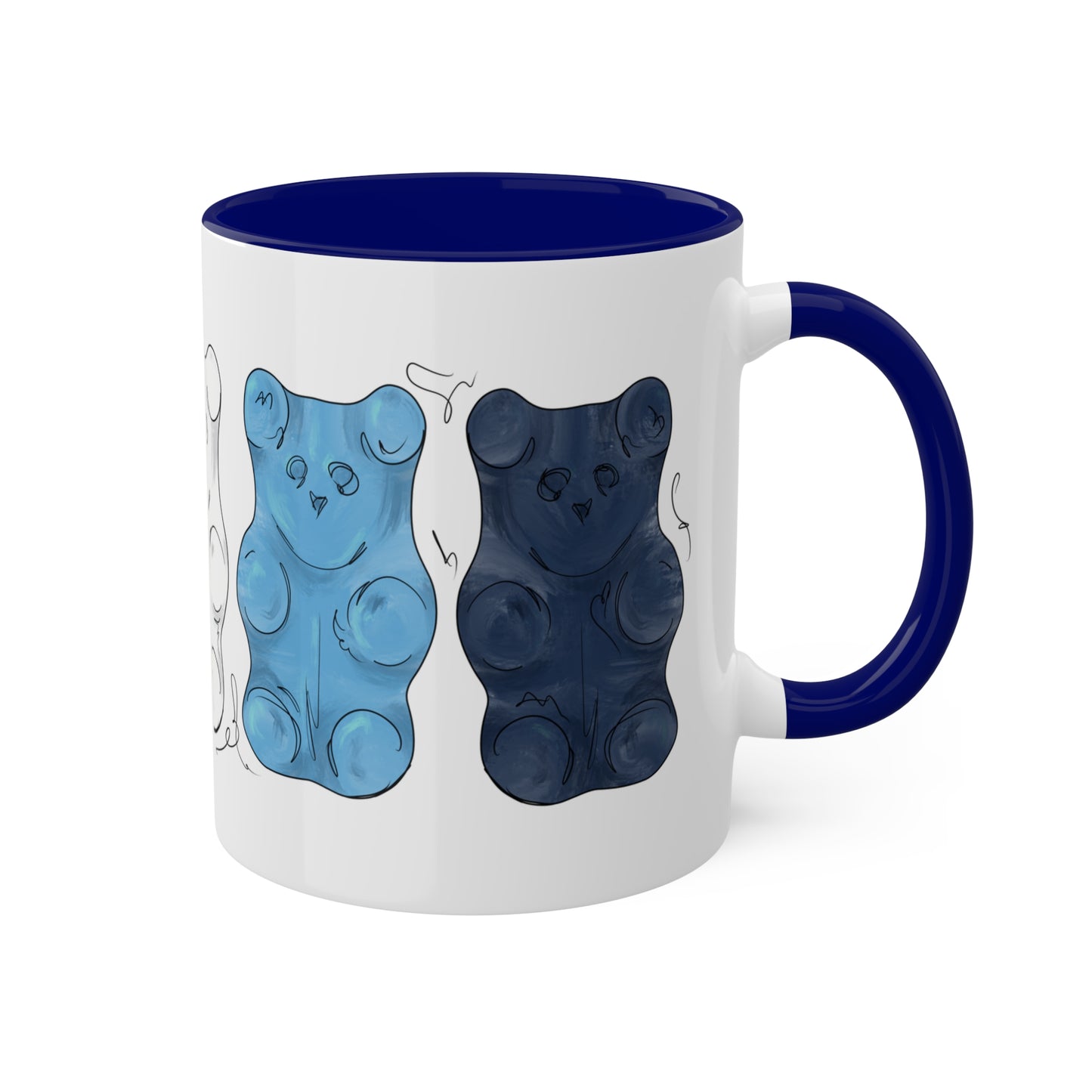 Aroace Pride Flag Gummy Bears - Mug