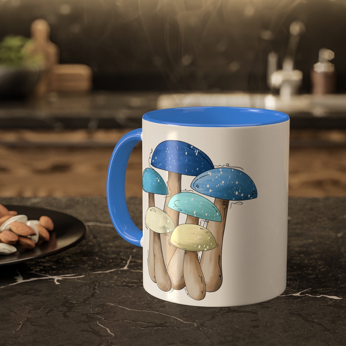 Uranic Pride Flag Mushrooms - Mug