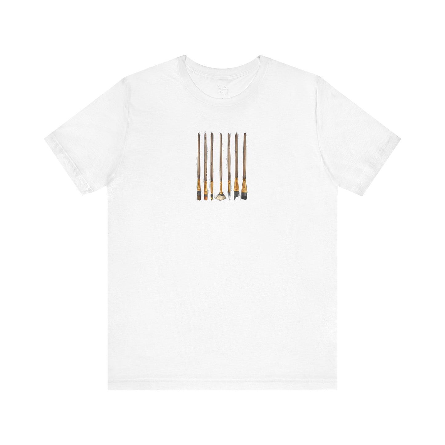 Bear Pride Flag Paint Brushes - Unisex T-Shirt