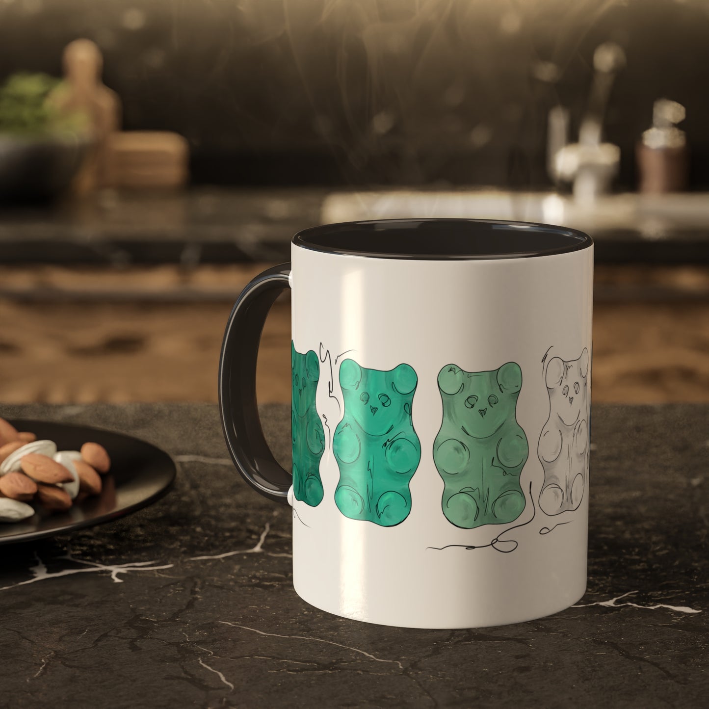 Gay Male Pride Flag Gummy Bears - Mug