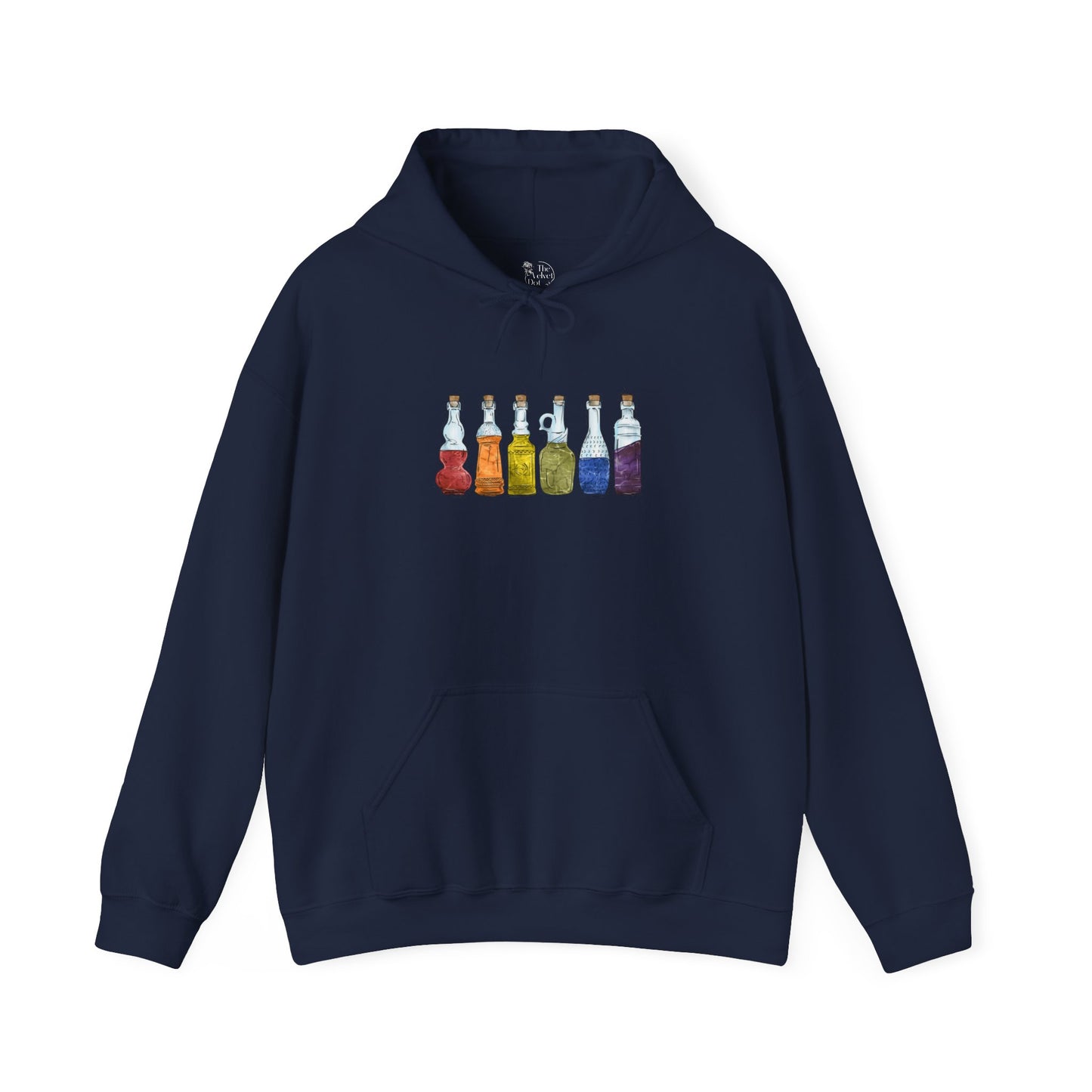 Gay Pride Flag Potion Bottles - Adult Unisex Hoodie