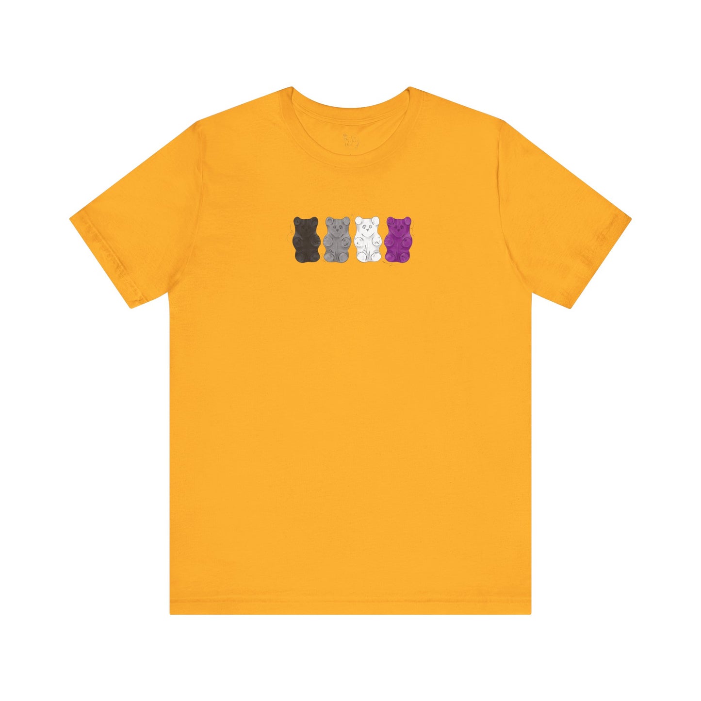 Asexual Pride Flag Gummy Bears - Unisex T-Shirt