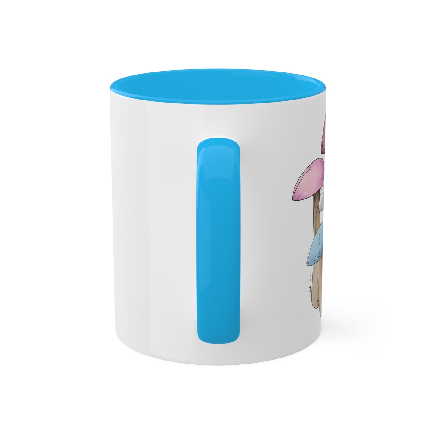Bigender Pride Flag Mushrooms - Mug