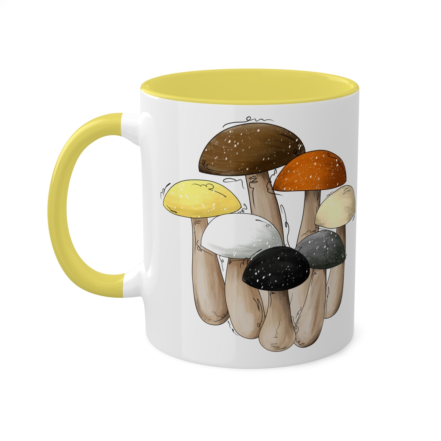 Bear Pride Flag Mushrooms - Mug