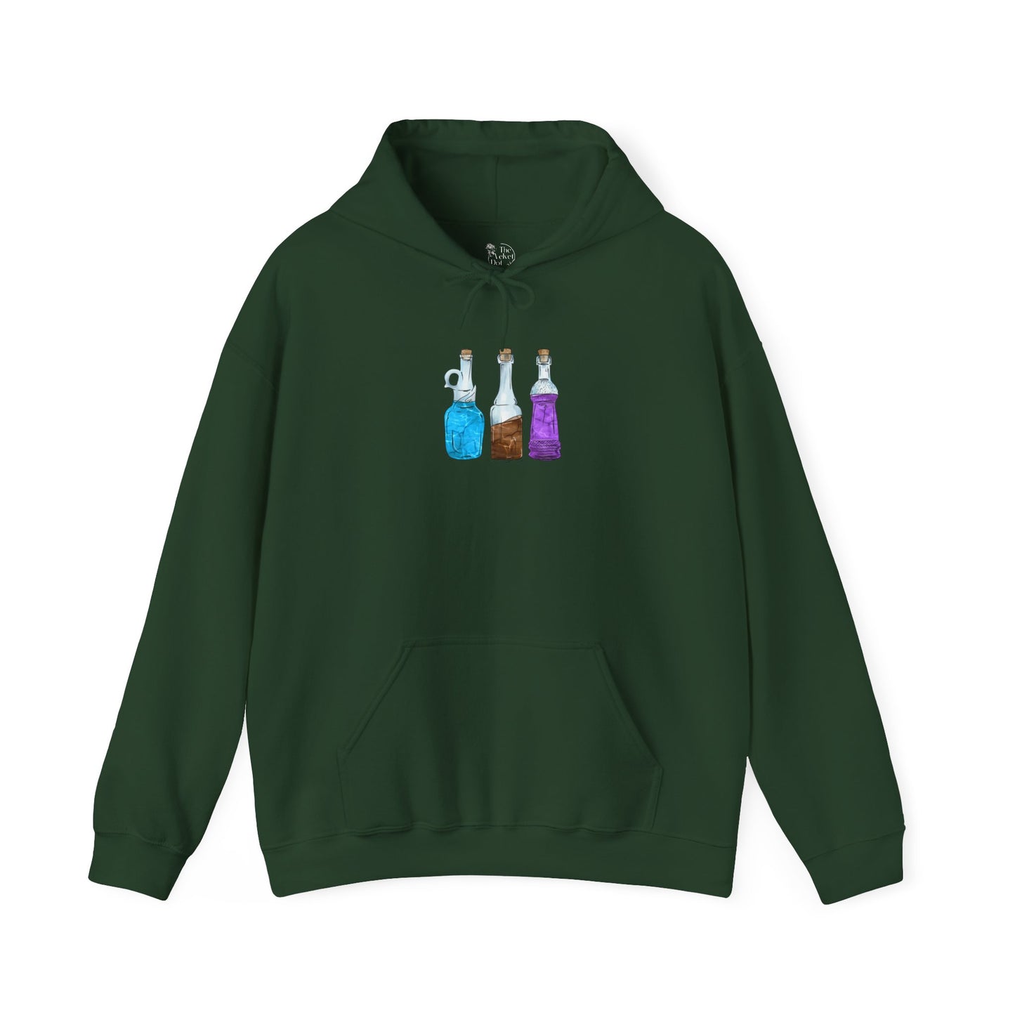 Androsexual Pride Flag Potion Bottles - Adult Unisex Hoodie