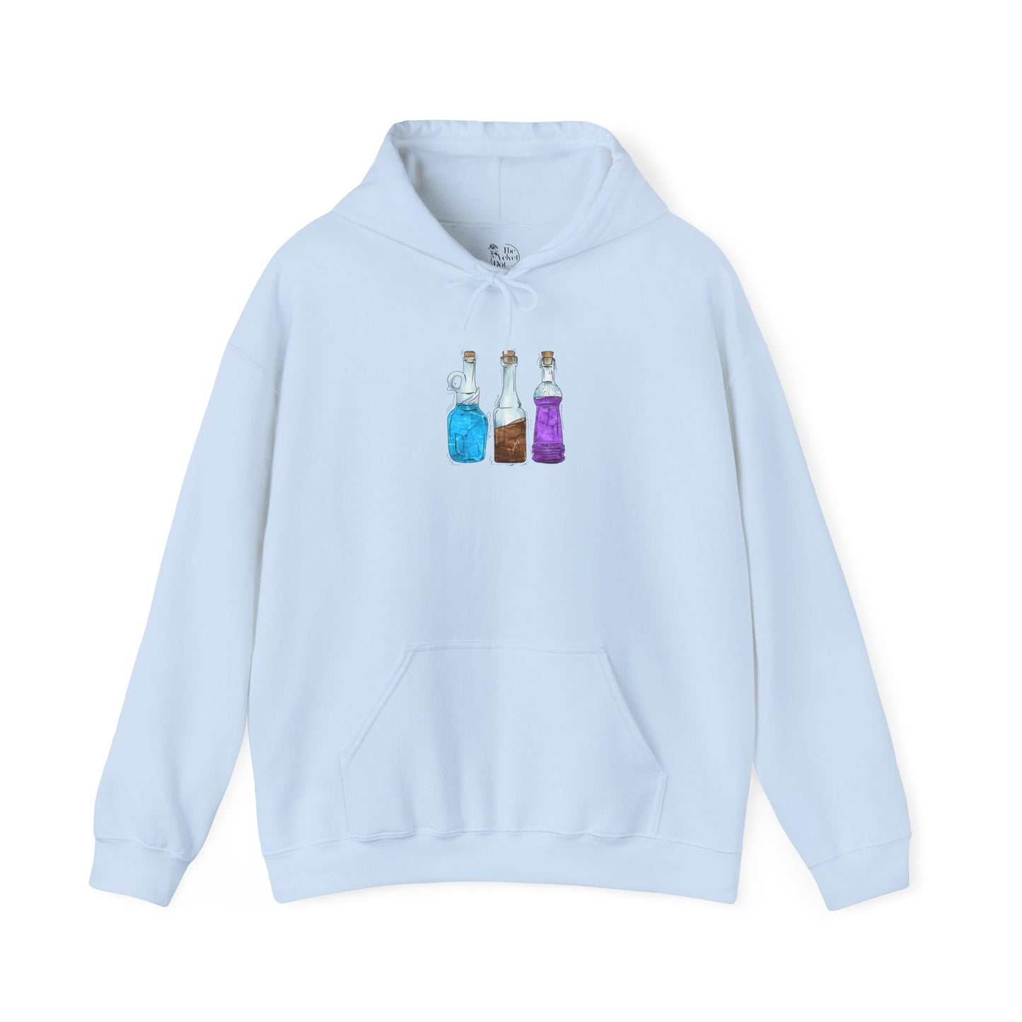 Androsexual Pride Flag Potion Bottles - Adult Unisex Hoodie