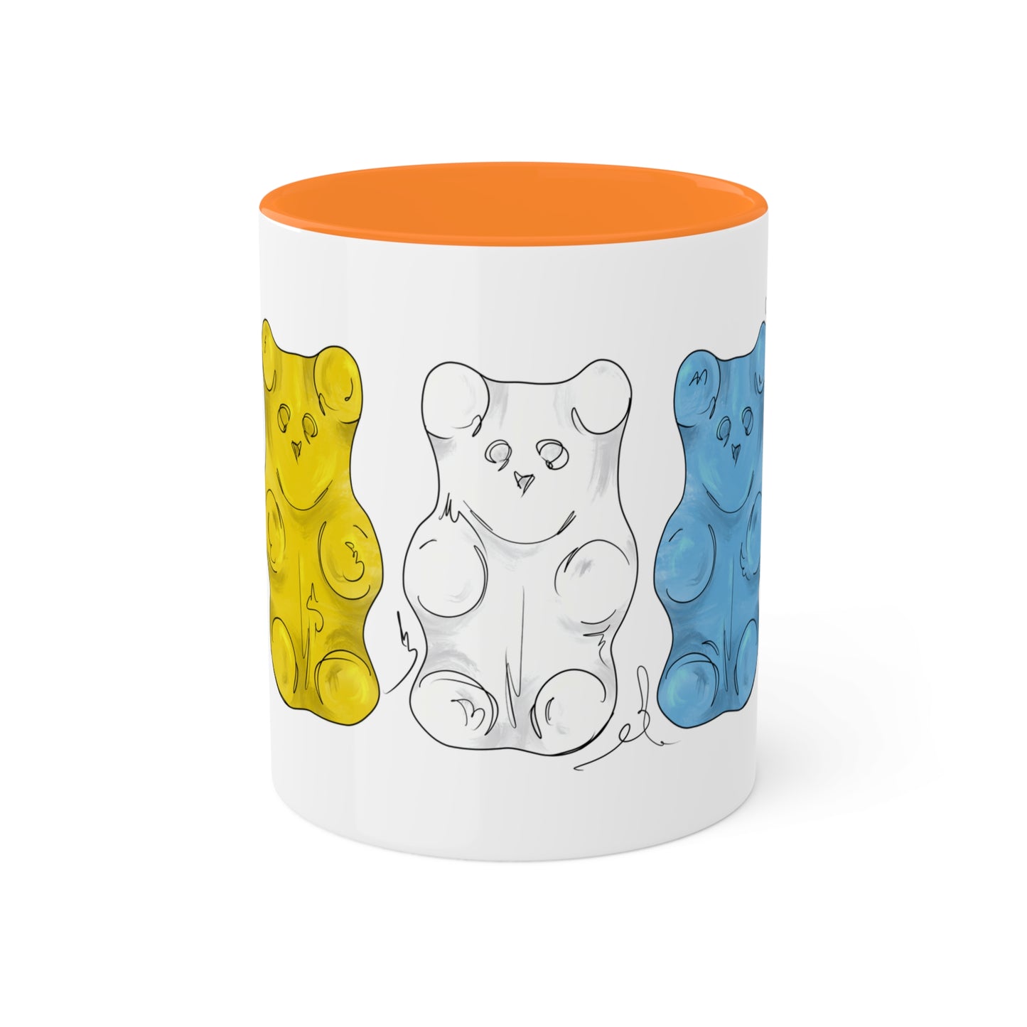 Aroace Pride Flag Gummy Bears - Mug