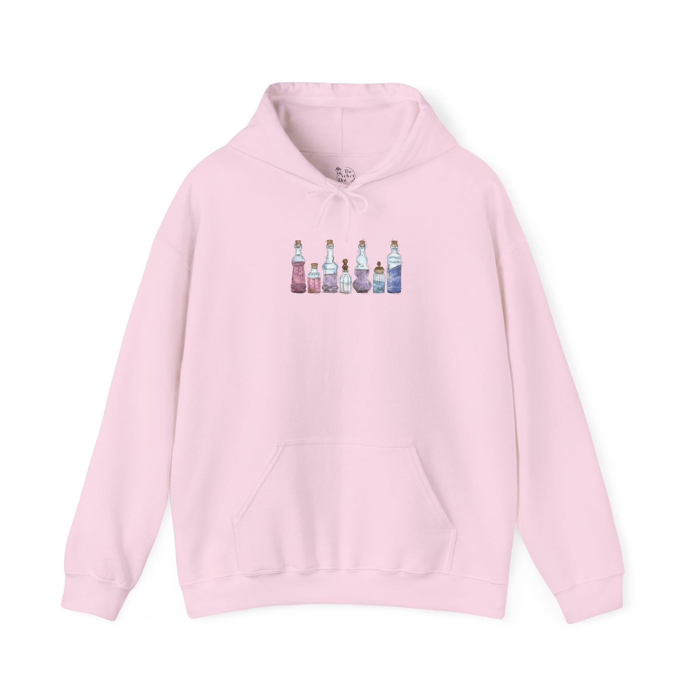 Bigender Pride Flag Potion Bottles - Adult Unisex Hoodie