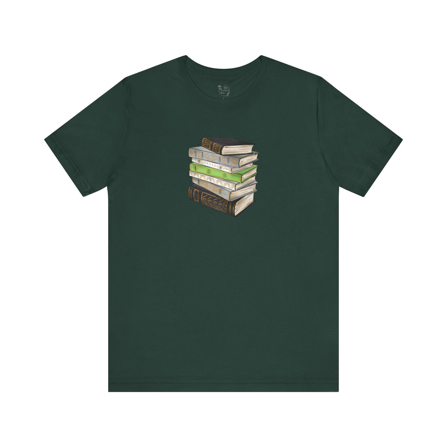 Agender Pride Flag Old Books - Unisex T-Shirt