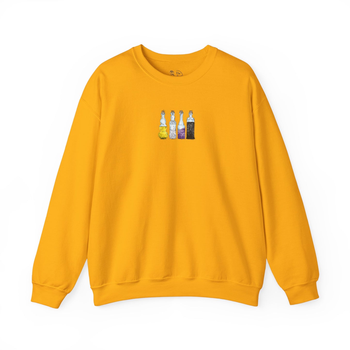 Nonbinary Pride Flag Potion Bottles - Adult Unisex Sweatshirt