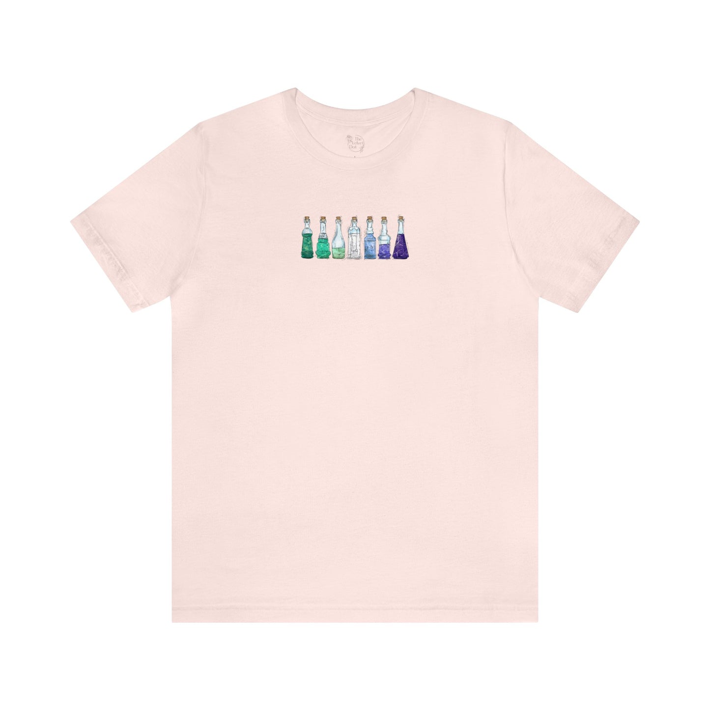Gay Male Pride Flag Potion Bottles - Unisex T-Shirt