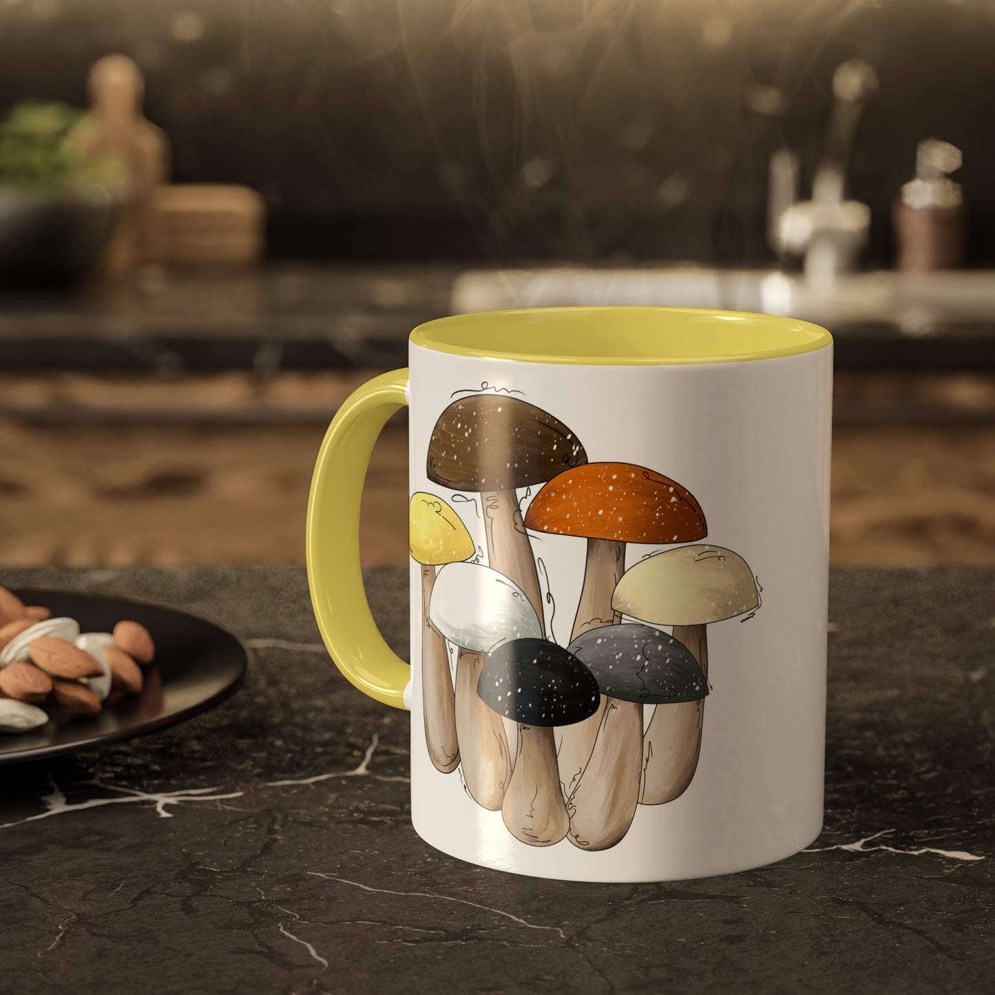 Bear Pride Flag Mushrooms - Mug