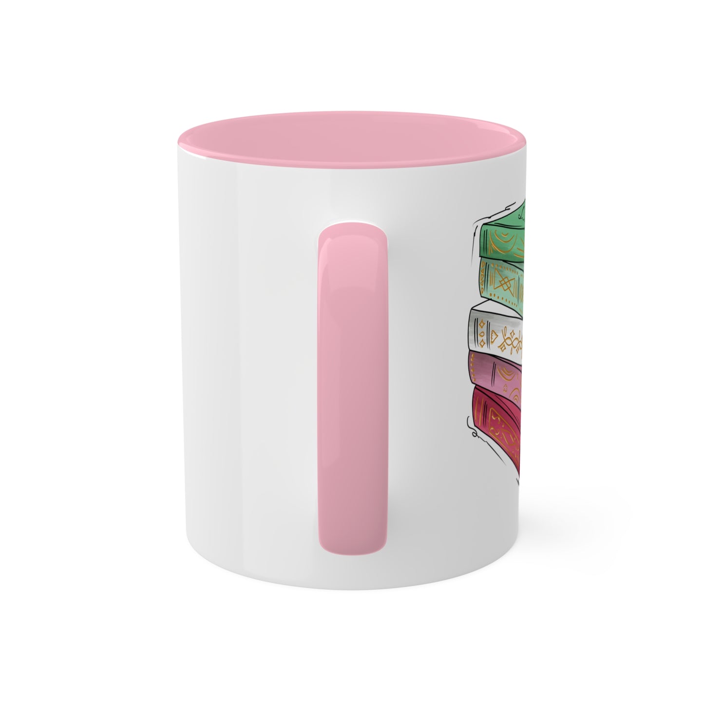Abrosexual Pride Flag Old Books - Mug