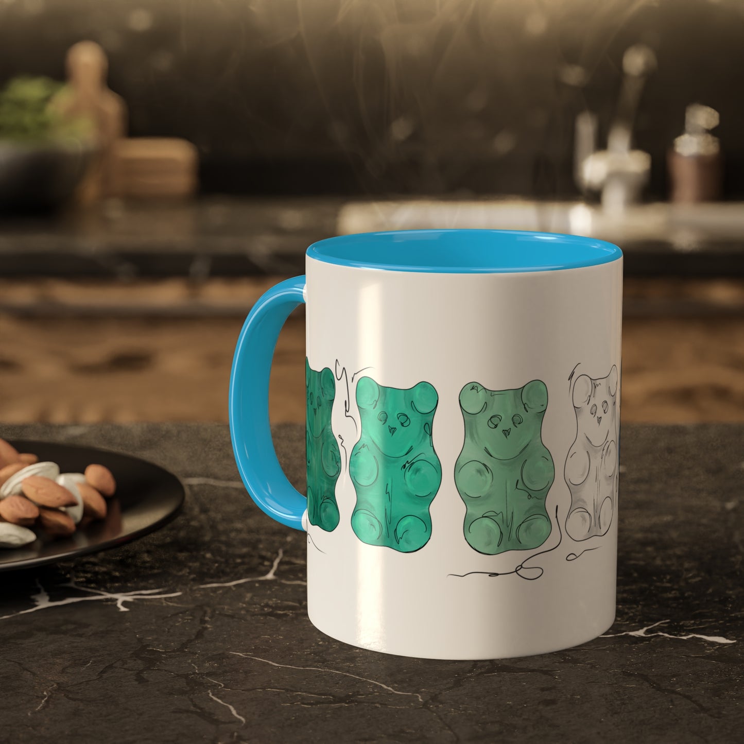 Gay Male Pride Flag Gummy Bears - Mug