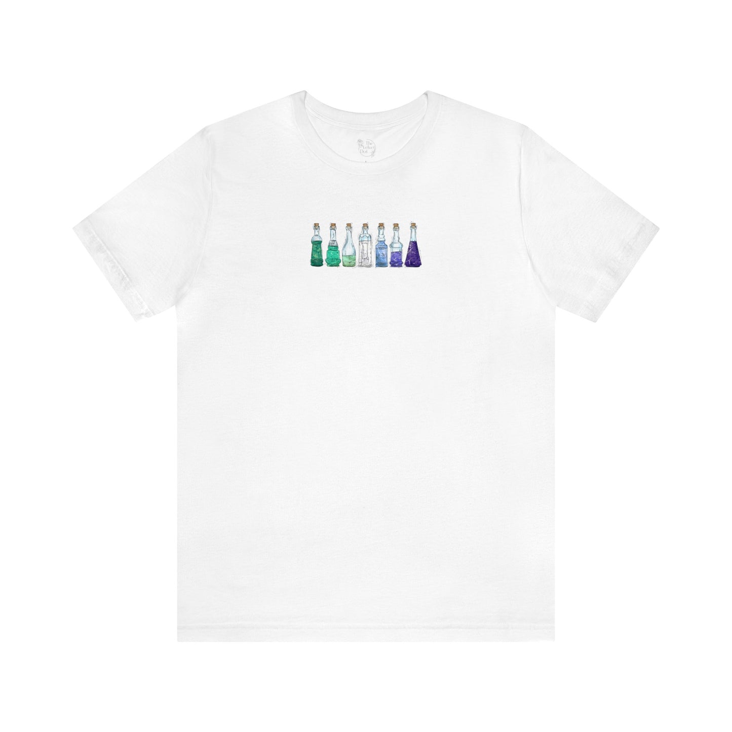 Gay Male Pride Flag Potion Bottles - Unisex T-Shirt