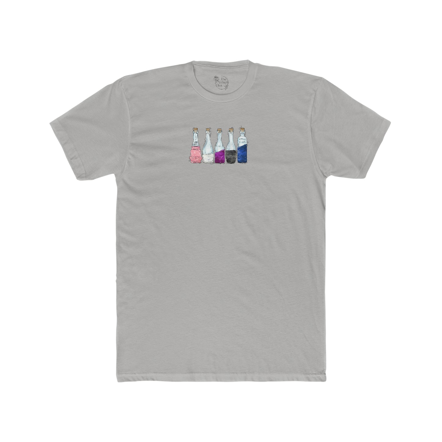 Genderfluid Pride Flag Potion Bottles - Men's T-Shirt