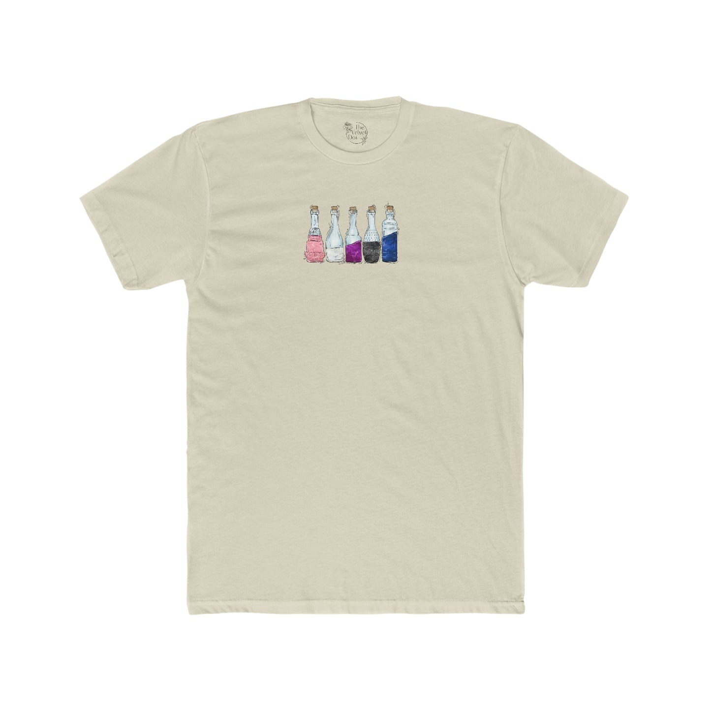 Genderfluid Pride Flag Potion Bottles - Men's T-Shirt