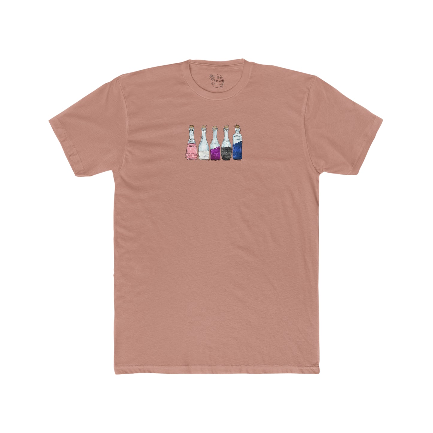 Genderfluid Pride Flag Potion Bottles - Men's T-Shirt