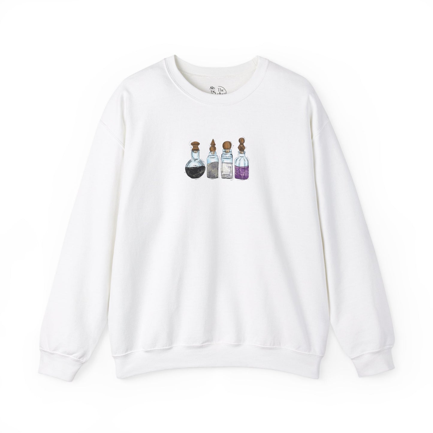 Asexual Pride Flag Potion Bottles - Adult Unisex Sweatshirt