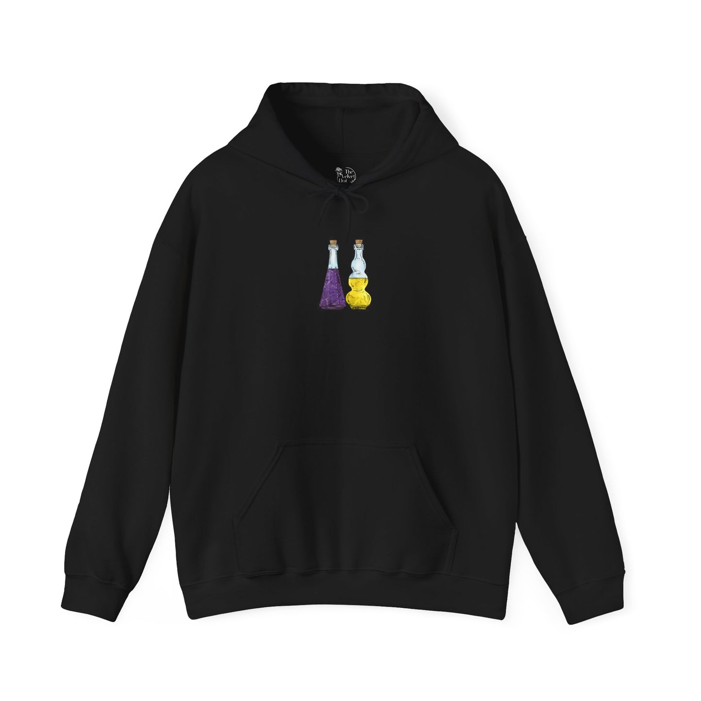 Intersex Pride Flag Potion Bottles - Adult Unisex Hoodie