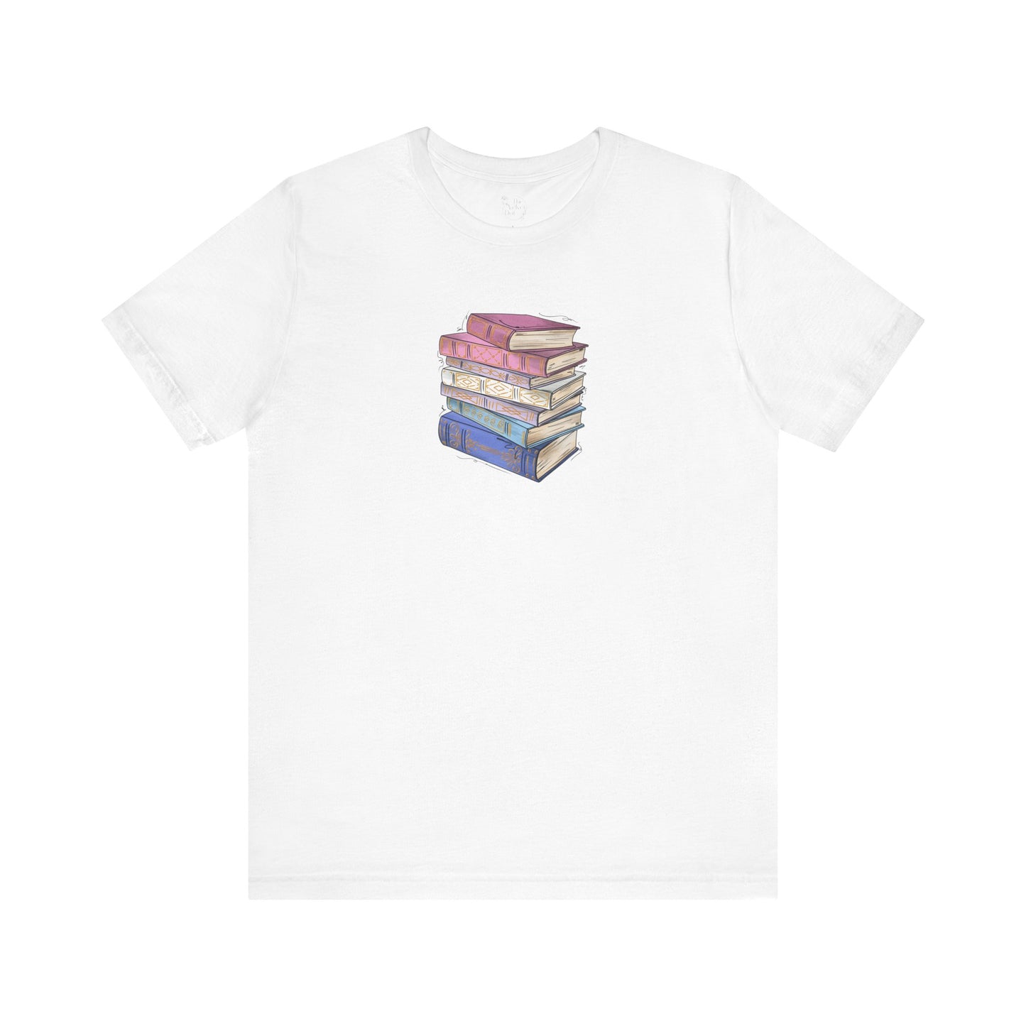 Bigender Pride Flag Old Books - Unisex T-Shirt