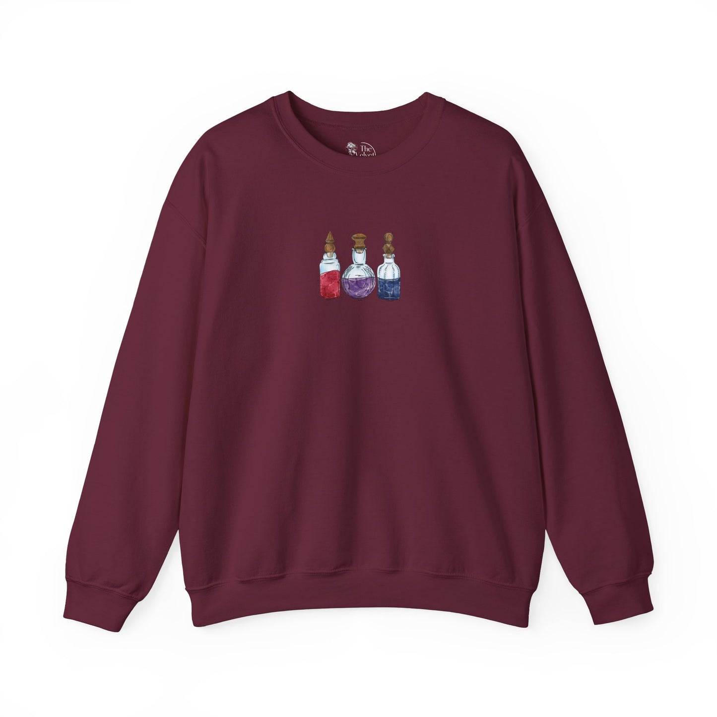 Bisexual Pride Flag Potion Bottles - Adult Unisex Sweatshirt