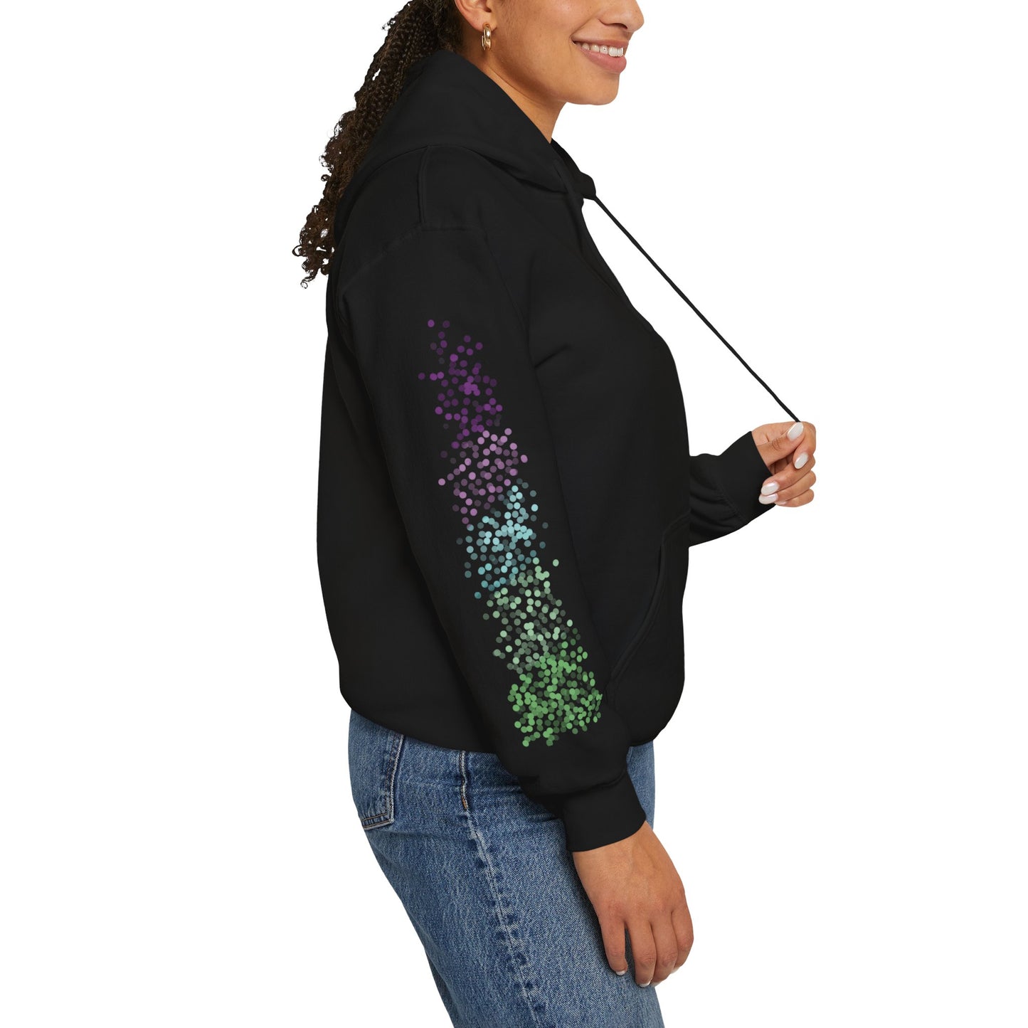 Toric Pride Flag Dots - Adult Unisex Hoodie