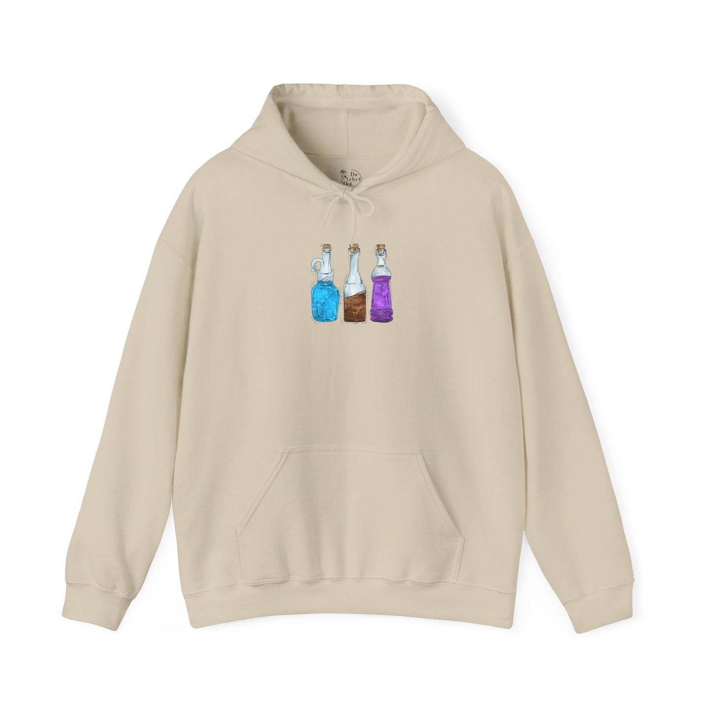 Androsexual Pride Flag Potion Bottles - Adult Unisex Hoodie