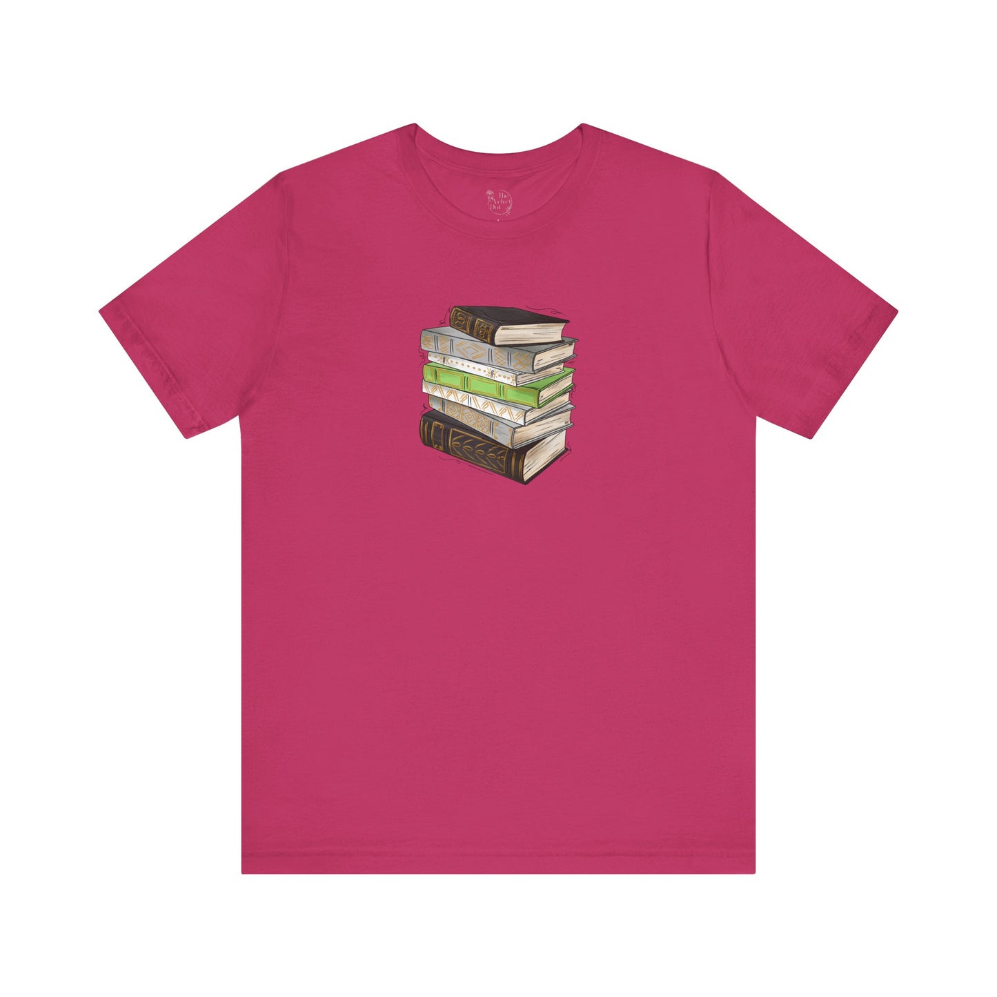Agender Pride Flag Old Books - Unisex T-Shirt